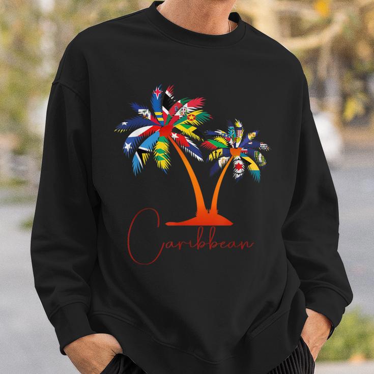 Caribbean Islands Flags Caribbean Sea Tour 2024 Sweatshirt Gifts for Him