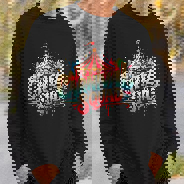 Carnival Staff Circus Event Vintage Retro Circus Matching Sweatshirt Gifts for Him