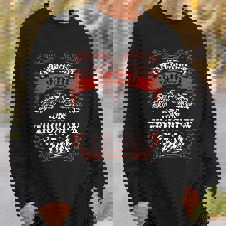 Cartwright Blood Runs Through My Veins Youth Kid 2K3td Sweatshirt Gifts for Him