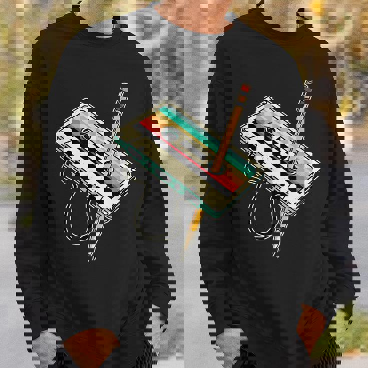 Cassette Fiesta Des Los 80 90 Retro Disfraz Camisa de entrenamiento Regalos para él