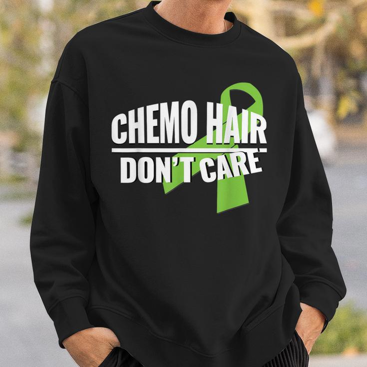 Chemo Hair Don't Care B Cell Lymphoma Cancer Sweatshirt Gifts for Him