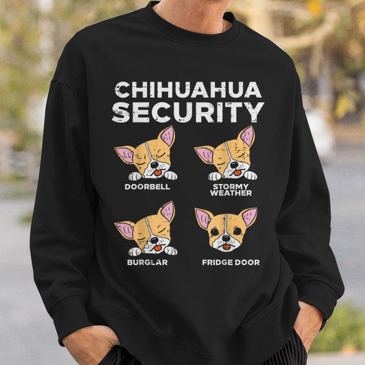 Chihuahua Security Chiwawa Pet Dog Lover Owner Sweatshirt Gifts for Him