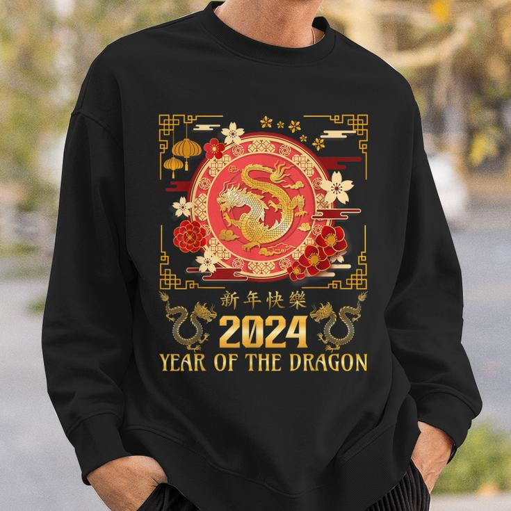 Chinese Dragon New Year 2024 Year Of The Dragon Christmas Sweatshirt Gifts for Him