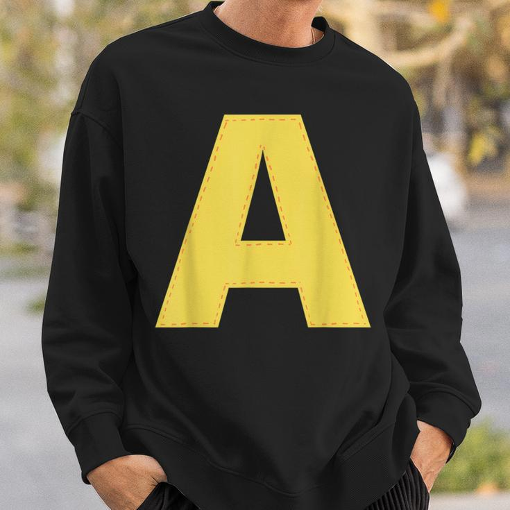 Christmas Chipmunks Costume Letter A Christmas Sweatshirt Gifts for Him