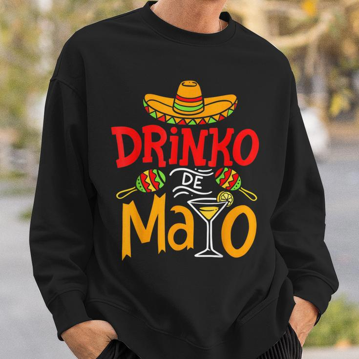 Cinco De Mayo Drinko De Mayo Mexican Fiesta Drinking Outfit Sweatshirt Gifts for Him