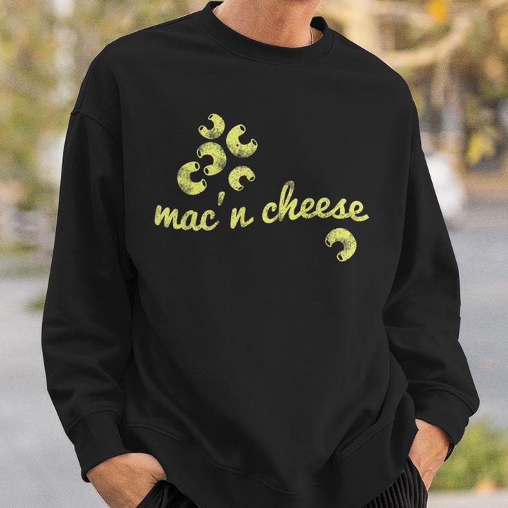 Classic Retro Vintage Mac'n Cheese Fun Chef Humour Sweatshirt Gifts for Him