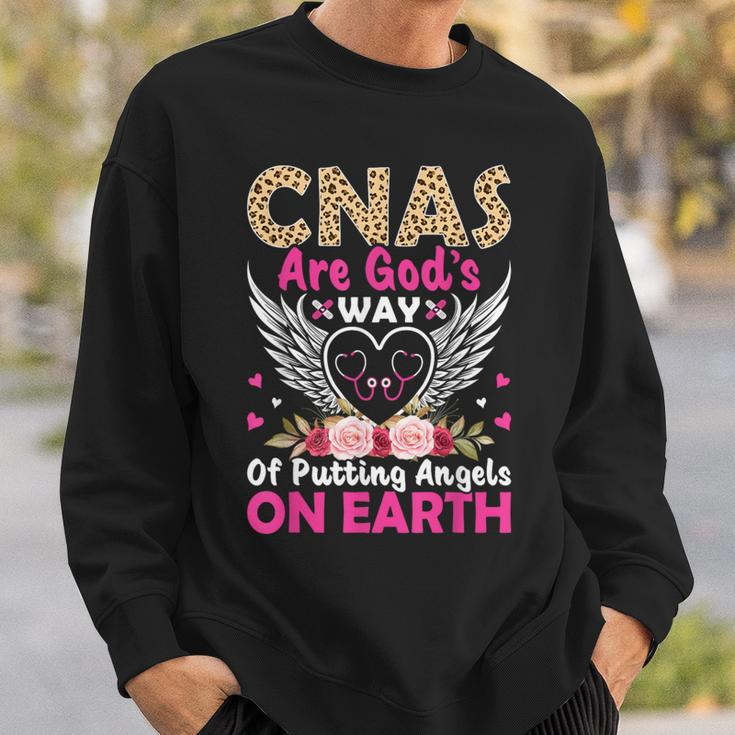 Cnas Are God's Way Of Putting Angels On Earth Sweatshirt Gifts for Him