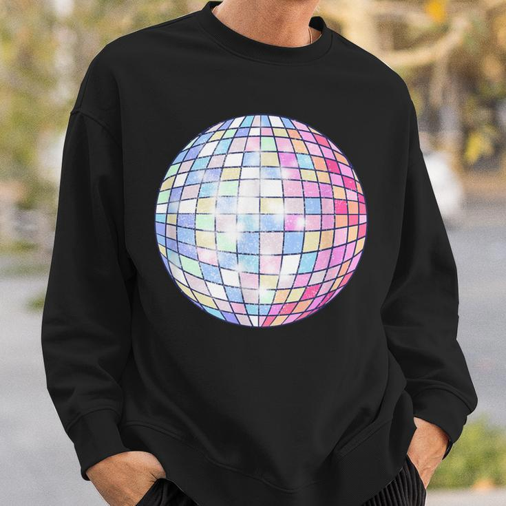 Colorful Disco Mirror Ball 1970S Retro 70S Dance Party Sweatshirt Gifts for Him