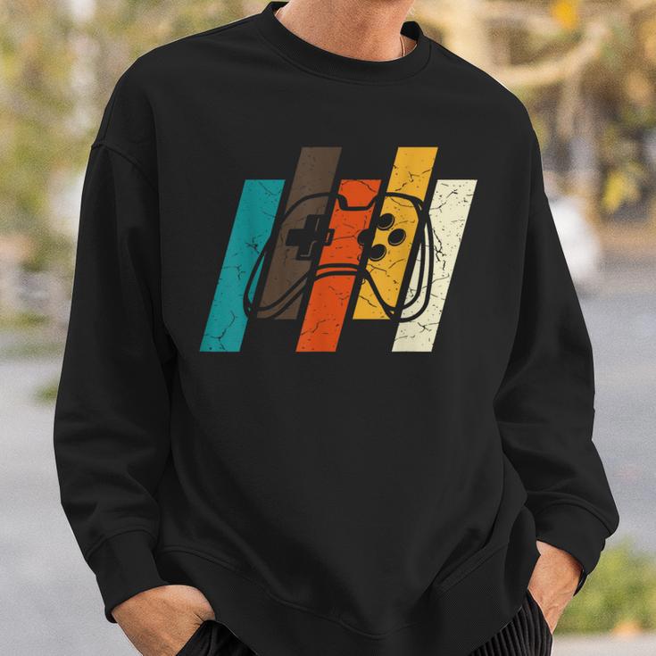 Controller Retro Gamer Sweatshirt Geschenke für Ihn