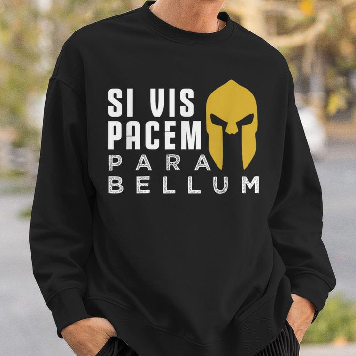 Cooles Si Vis Pacem Para Bellum I Latin Slogan Sweatshirt Geschenke für Ihn