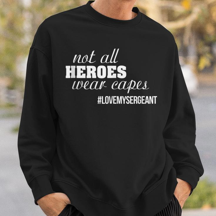 Corrections Officer Love My Corrections Sergeant Sweatshirt Gifts for Him