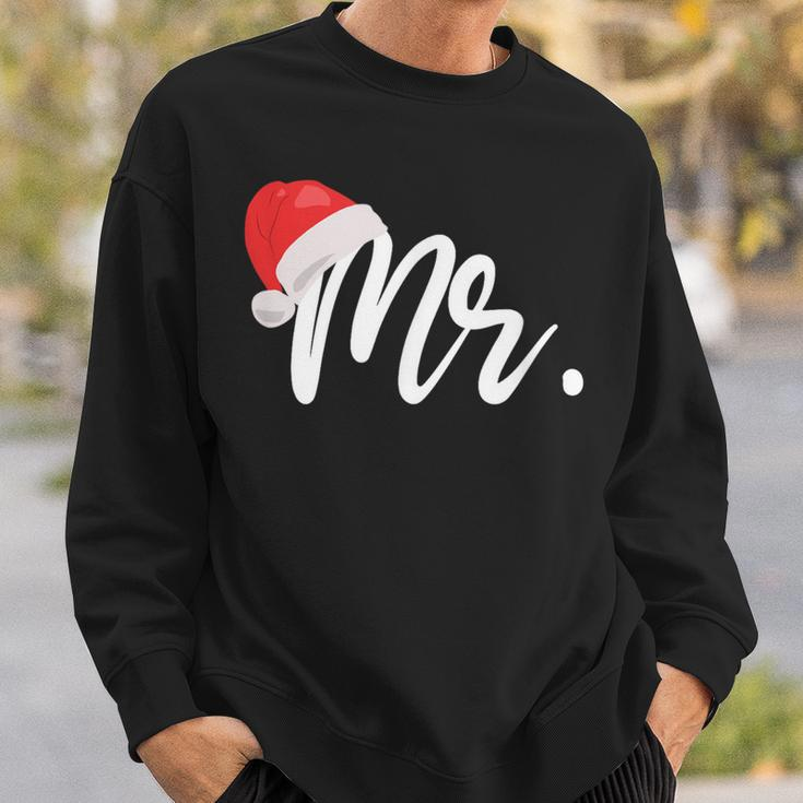 Couple Matching Mr And Mrs Christmas Sweatshirt Gifts for Him