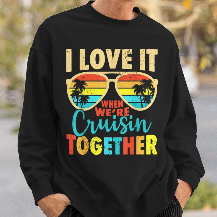 Cruise Ship Vacation Friends Couples Girls-Trip Women Sweatshirt Gifts for Him