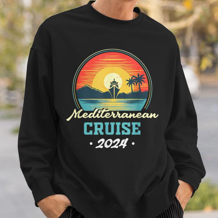 Cruise2024 Mediterranean Cruisin 2024 Mediterranean Sweatshirt Gifts for Him