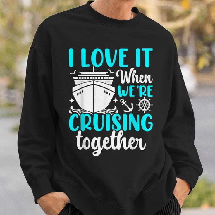 Cruise Trip Ship Summer Vacation Matching Family Group Sweatshirt Gifts for Him