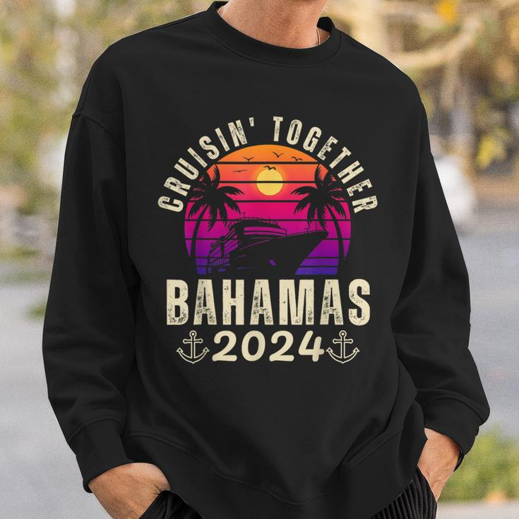Cruisin Together Bahamas 2024 Family Vacation Caribbean Ship Sweatshirt Gifts for Him