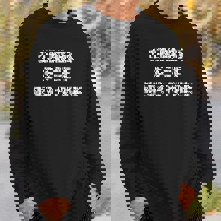 Cumbia Es El Nuevo Punk Para Los Amantes De Cumbia Punk Punk Camisa de entrenamiento Regalos para él