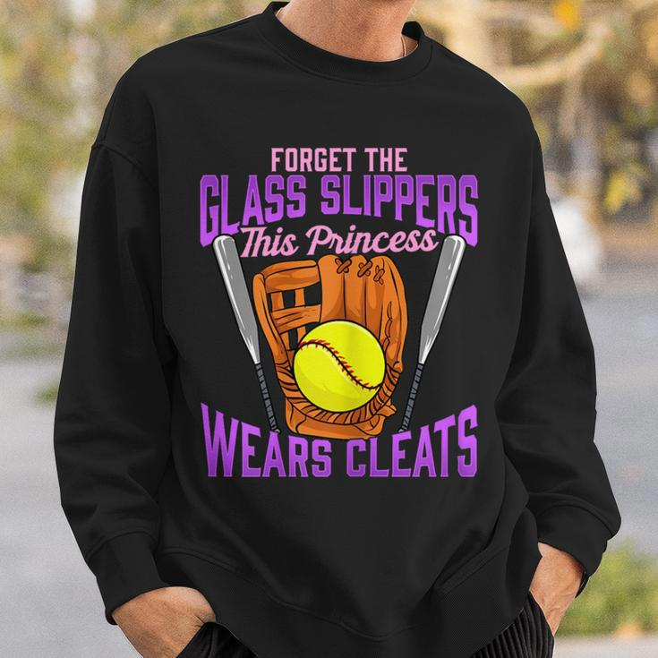 Cute Forget The Glass Slippers This Princess Wears Cleats Sweatshirt Gifts for Him