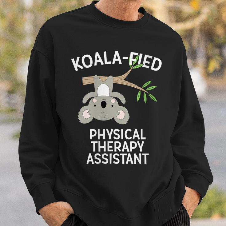 Cute Koala Physical Therapy Assistant Pt Pta Pun Sweatshirt Gifts for Him
