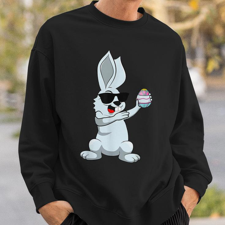 Dabbing Easter Bunny Easter Dab Dance Easter Bunny Sweatshirt Geschenke für Ihn