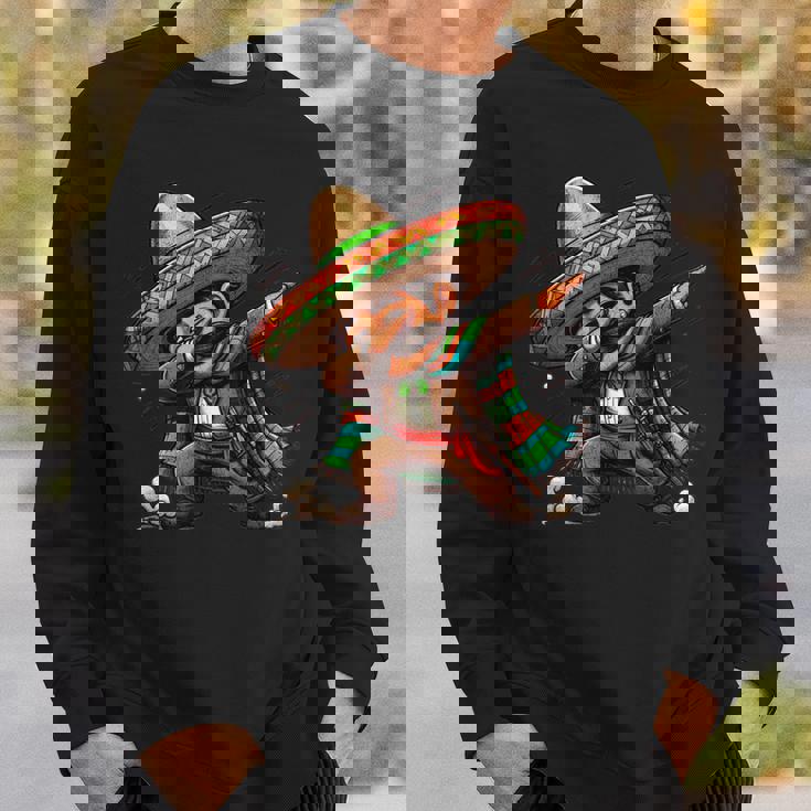 Dabbing Mexican Poncho Cinco De Mayo Cinco De Mayo Sweatshirt Gifts for Him