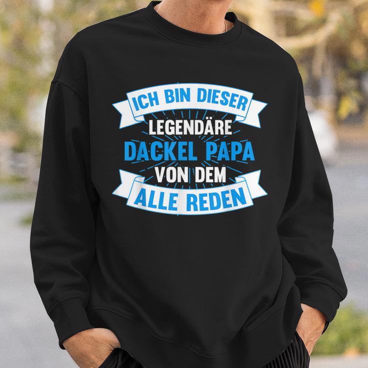 Dachshund Dad Dachshund Papa Teckel Sweatshirt Geschenke für Ihn