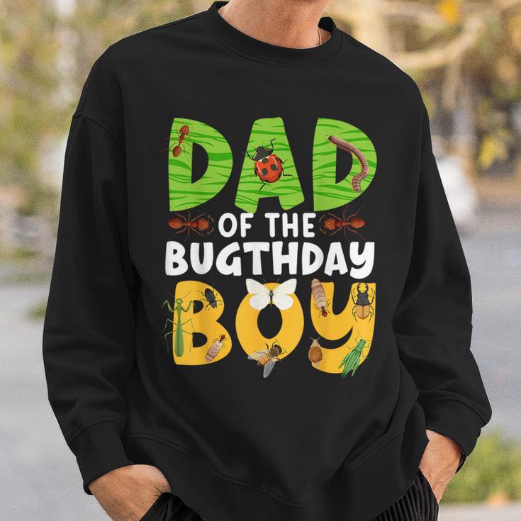 Dad Of The Bugthday Boy Bug Themed Birthday Party Insects Sweatshirt Gifts for Him