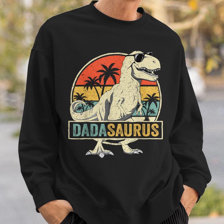 DadasaurusRex Dinosaur Dada Saurus Family Matching Sweatshirt Gifts for Him