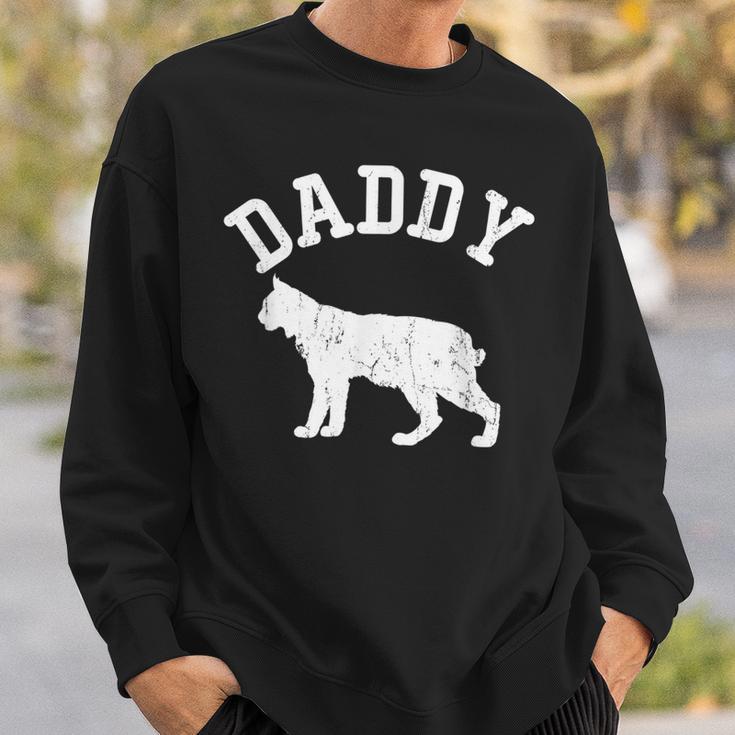 Daddy Bobcat Vintage Ideas For Dad Sweatshirt Gifts for Him