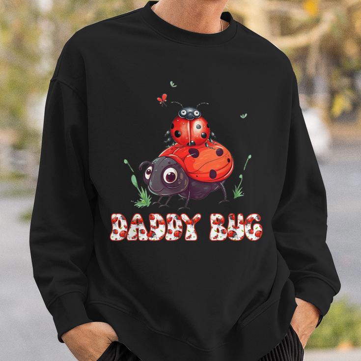 Daddy Bug Ladybug Lover Cute Dad Fathers Day Insect Sweatshirt Gifts for Him