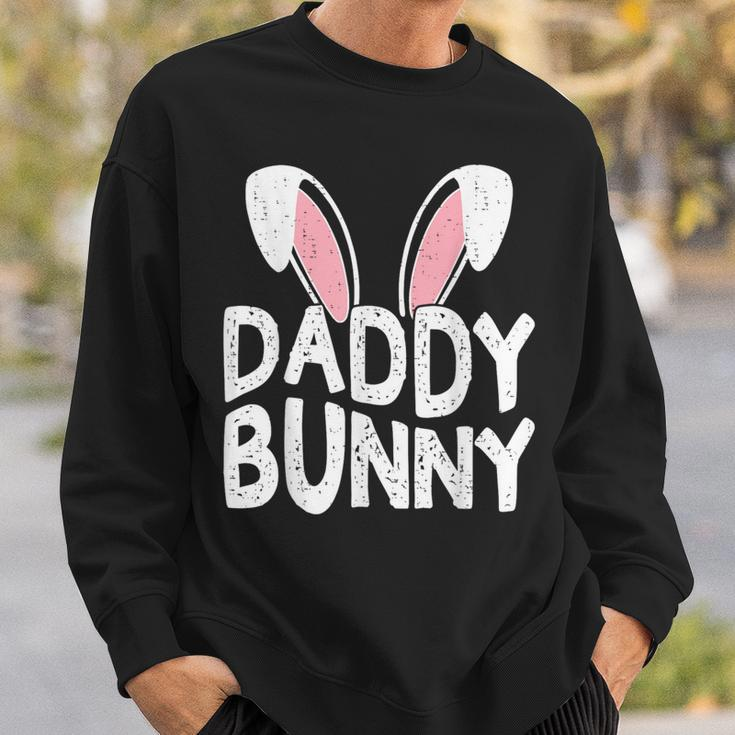 Daddy Bunny Ears Easter Family Matching Dad Fathers Day Papa Sweatshirt Gifts for Him