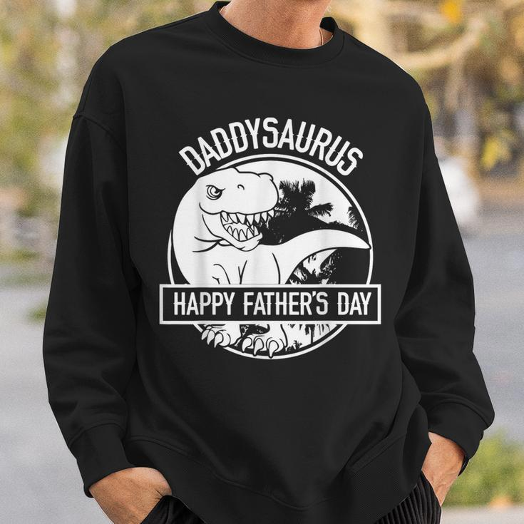 Daddysaurus Rex Dinosaur Daddy T-Rex Father's Day Dino Dad Sweatshirt Gifts for Him