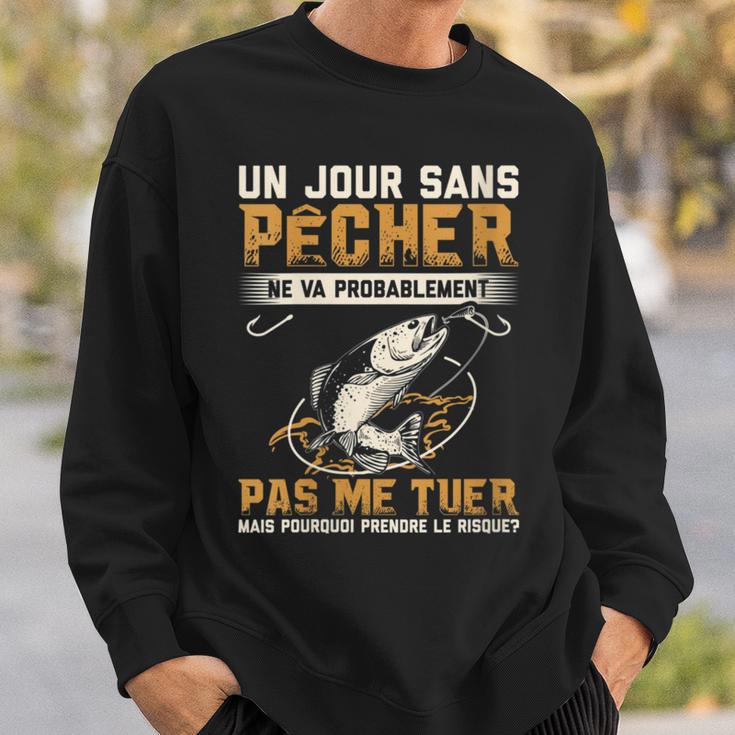 Damen Anglerhemd Herren Papa Angler Geschenk Für Jungen Angler Mit-Ausschnitt Sweatshirt Geschenke für Ihn