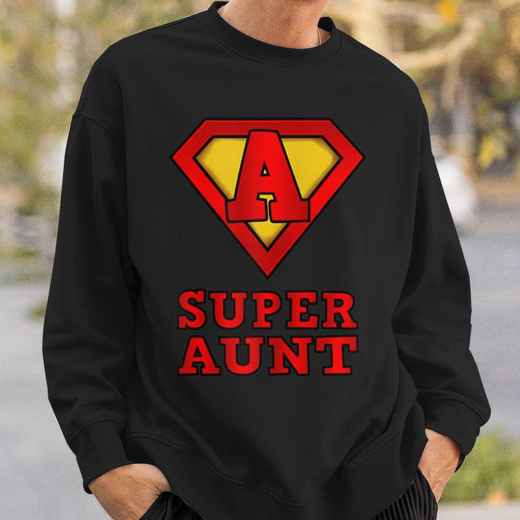 Damen Superhelden-Super-Tante- – Tolles Geschenk Sweatshirt Geschenke für Ihn