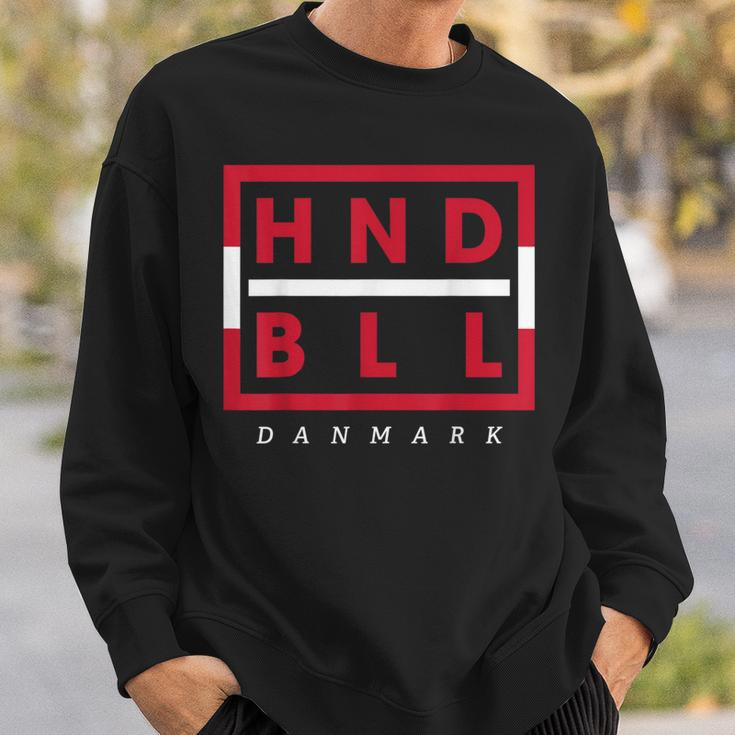 Danmark Fan Hndbll Handballer Sweatshirt Geschenke für Ihn