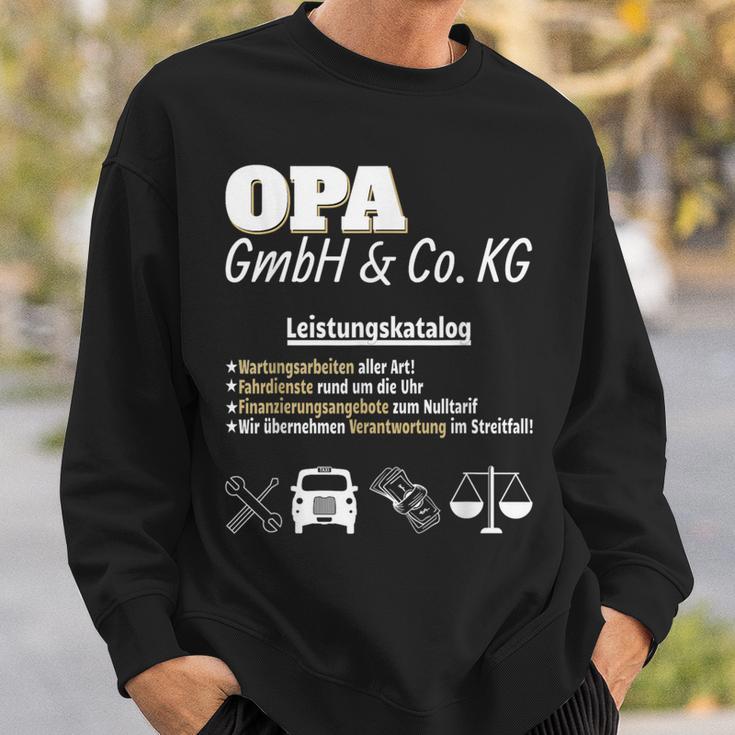 'Das Geschenk Für Den Großfater Opa Gmbh' 'The For The Grandfather Grandpa Gmbh Sweatshirt Geschenke für Ihn