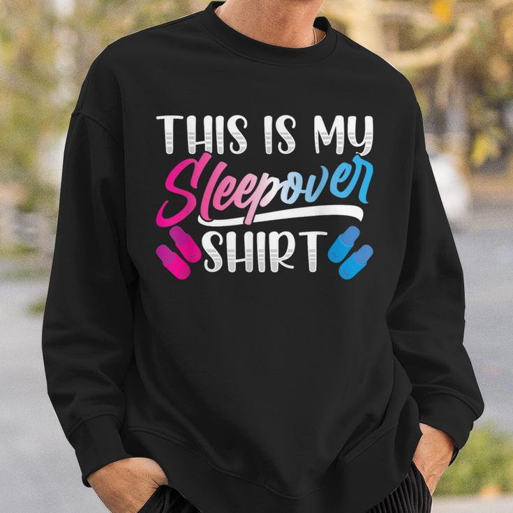 Das Ist Mein Sleepover Übernachtung Übernachten Cute Sweatshirt Geschenke für Ihn