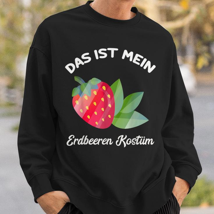 Das Ist Mein Strawberries Costume Sweatshirt Geschenke für Ihn