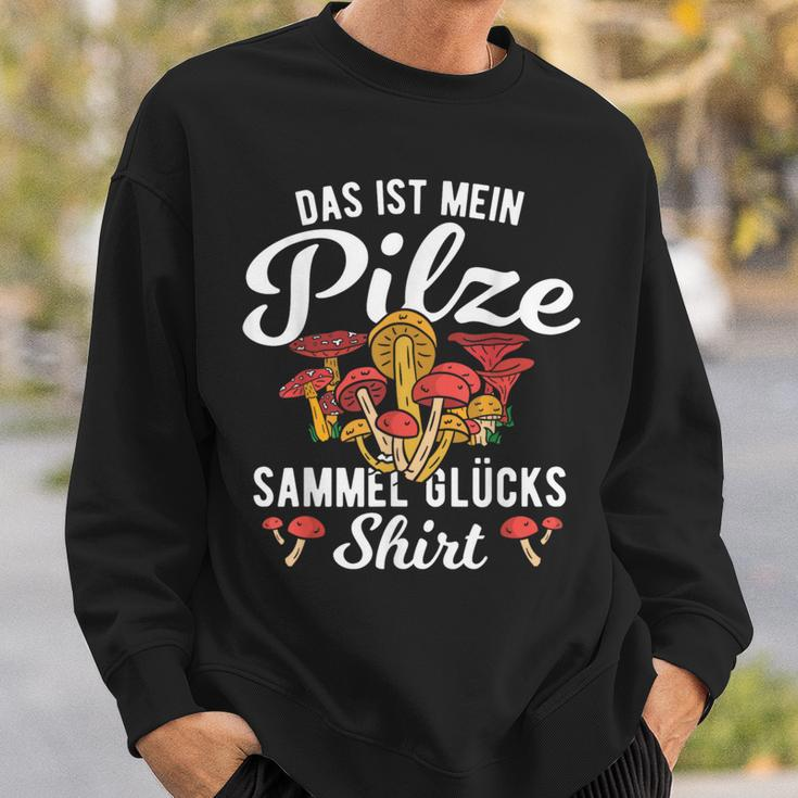 Das Ist Meine Pilze Sammeln Das Ist Meine Pilze Collect German Langu Sweatshirt Geschenke für Ihn