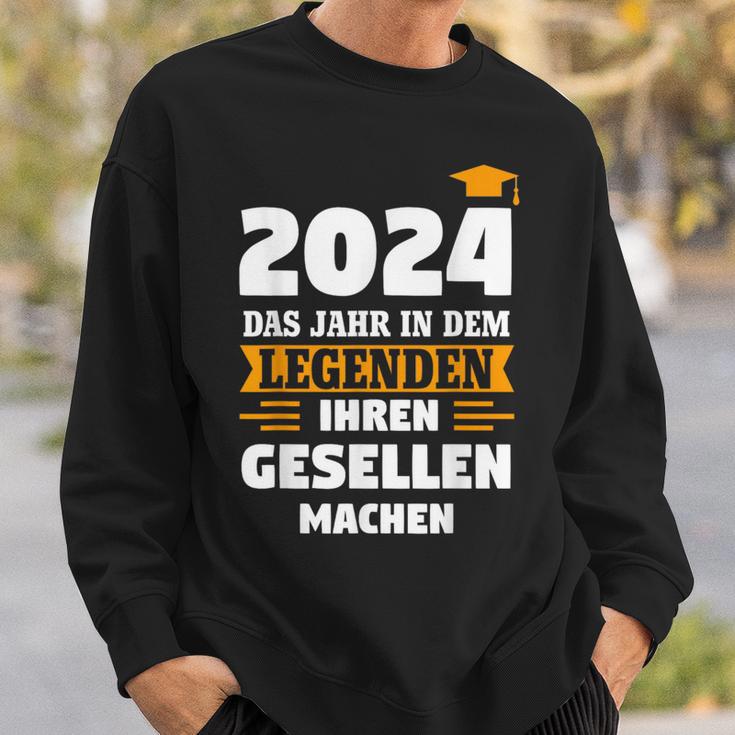 Das Jahr In Dem Leggenden Gesellen Gesellenprüfung Sweatshirt Geschenke für Ihn