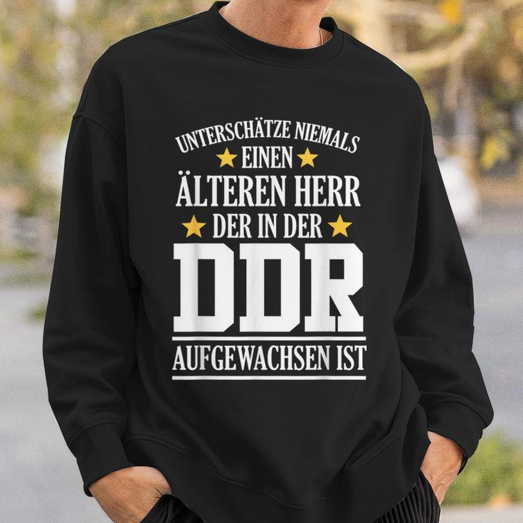 Ddr Ossi Ostdeutschland Saying Older Mr Surprise Sweatshirt Geschenke für Ihn