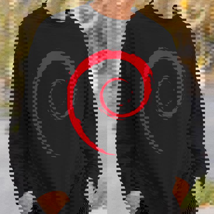 Debian Spiral Logo Os Open Source Pour Les Amoureux De Linux Sweater e Cadeaux pour lui