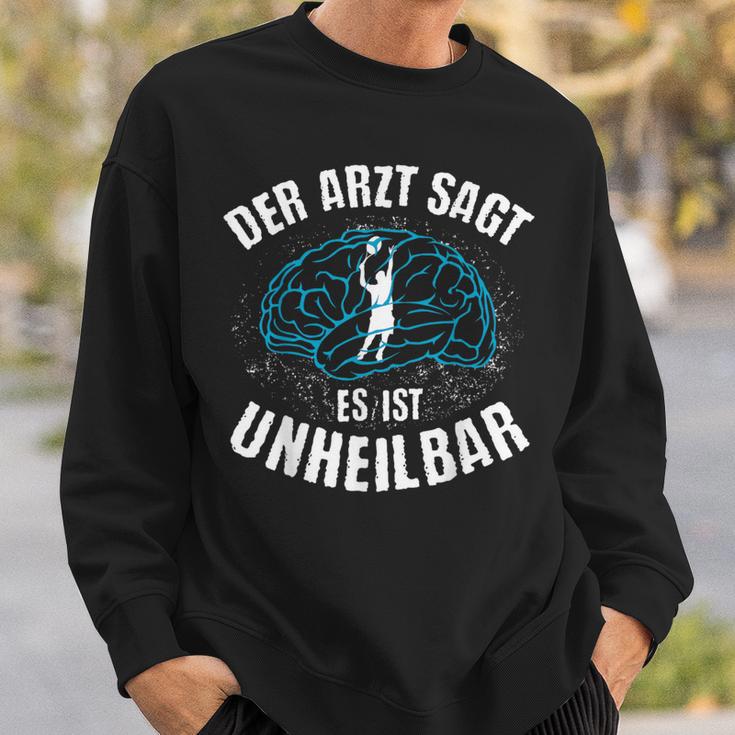 Der Arzt Sagt Es Ist Unheilbar Tennis Sweatshirt Geschenke für Ihn