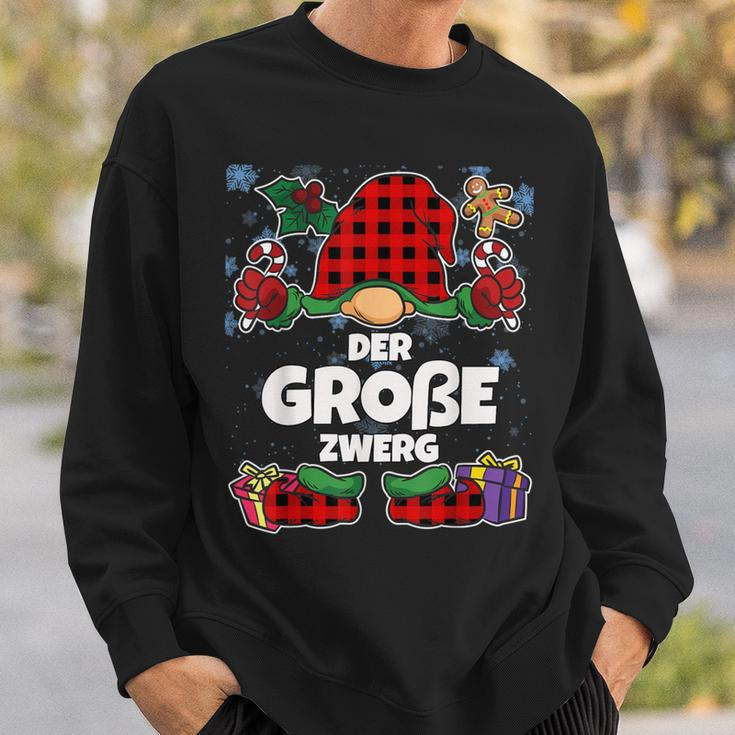 Der Große Zwerg Christmas Giant Grown Dwarf Black Sweatshirt Geschenke für Ihn