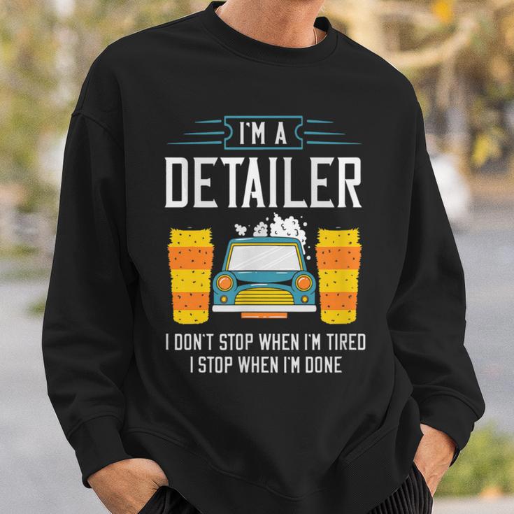 Detailer Car Detailing Car Wash Car For Sweatshirt Gifts for Him