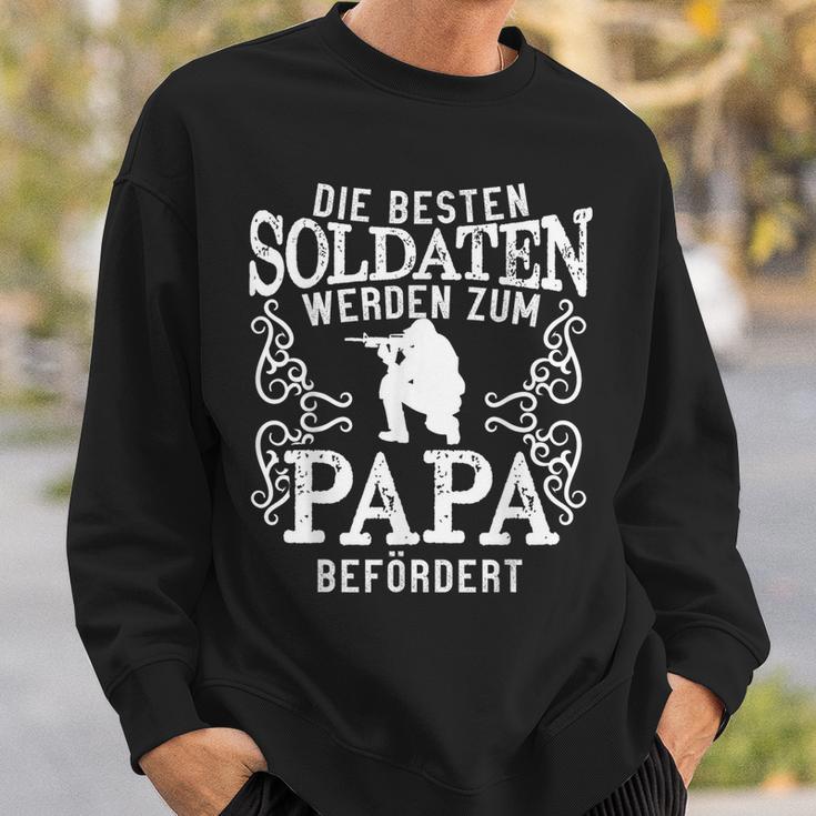 Die Besten Soldiers Werden Papa Military German Armed Forces Sweatshirt Geschenke für Ihn