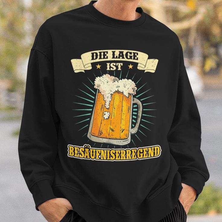 Die Lage Ist Besaffniserregen Sweatshirt Geschenke für Ihn