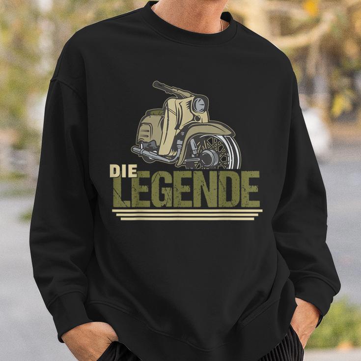 Die Legend Ddr Schwalbe Kr51 Simson Moped Sweatshirt Geschenke für Ihn