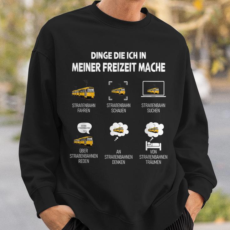 Dinge Die Ich In Meiner Freizeit Mache Stratratrabahn German Sweatshirt Geschenke für Ihn