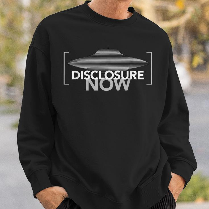 Disclosure Now Ufo Alien Galactic Federation Sweatshirt Gifts for Him